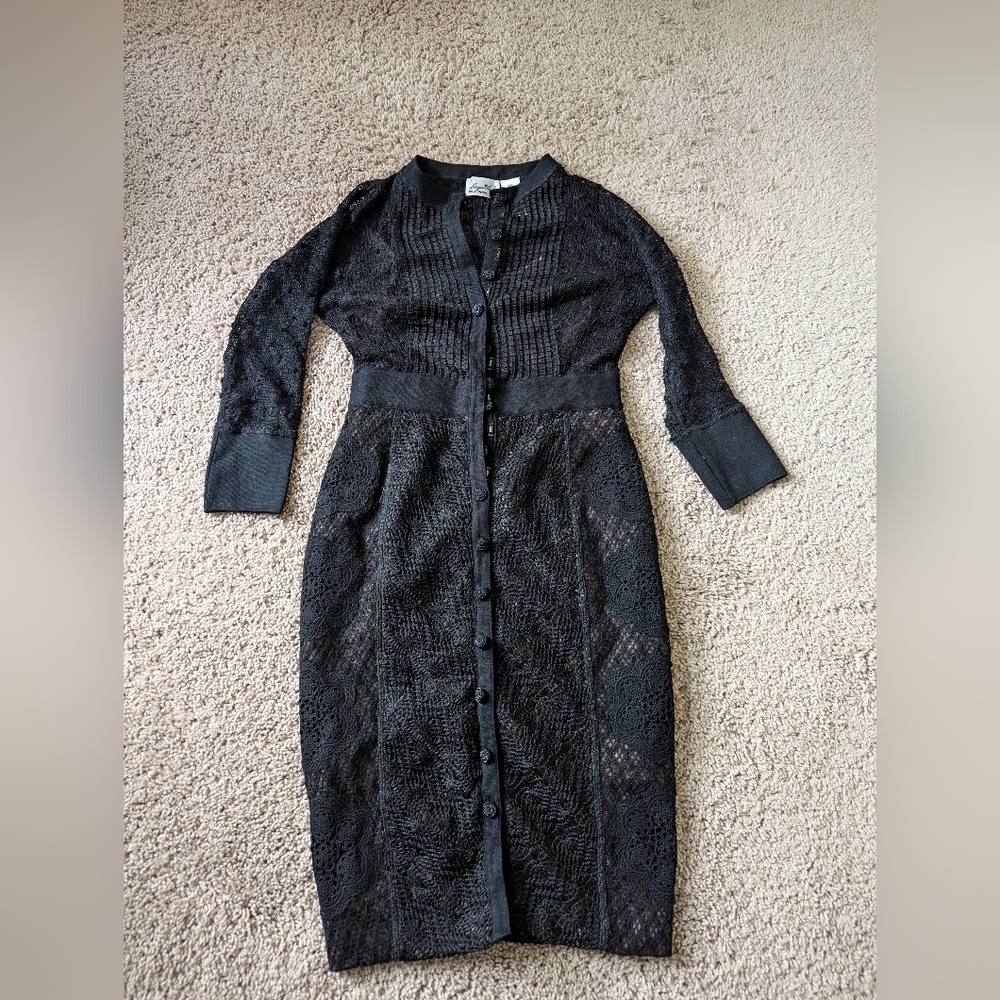 Anthropologie Byron Lars midi dress